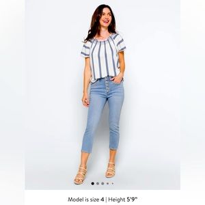 Brand JUSTUSA SIZE 28 Color Light Blue